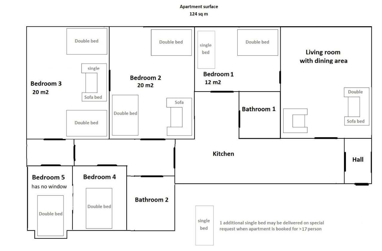 Apartments Studencka Street, Next To Planty Park Krakau Exterior foto